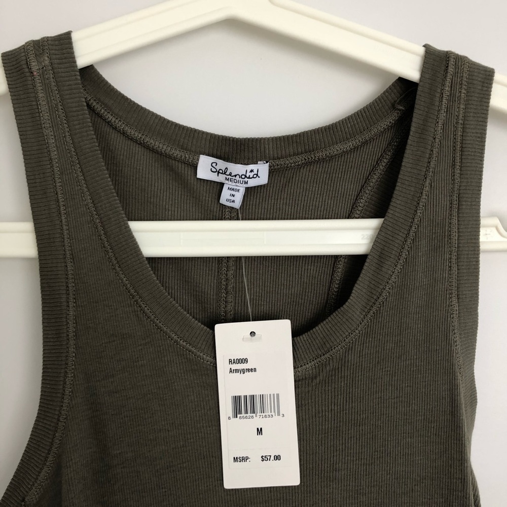 Splendid Rib Knit Tank Dress - Picture 4 of 4